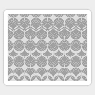 Abstract pattern - gray. Sticker